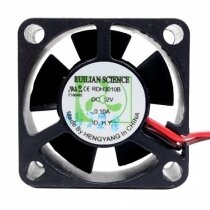 RUILIAN SCIENCE RDH3010B DC 12V 0.10A 2 Wires Axial Cooling Fan
