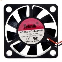 Teknik FD124010SL DC 12V 0.09A 4010 Axial Cooling Fan