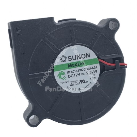 Sunon Maglev MF50151VX-C08U-A9A DC 12V 2.52W 5015 Blower Cooling Fan