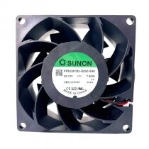 Sunon PF80381B2-Q050-S99 DC 12V 7.80W 2 Wires / 3 Wires / 4 Wires Axial Cooling Fan