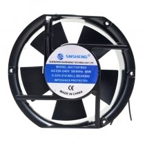 SNSHENG SA17251B2H AC 220-240V 48W 2 Wires Axial Cooling Fan