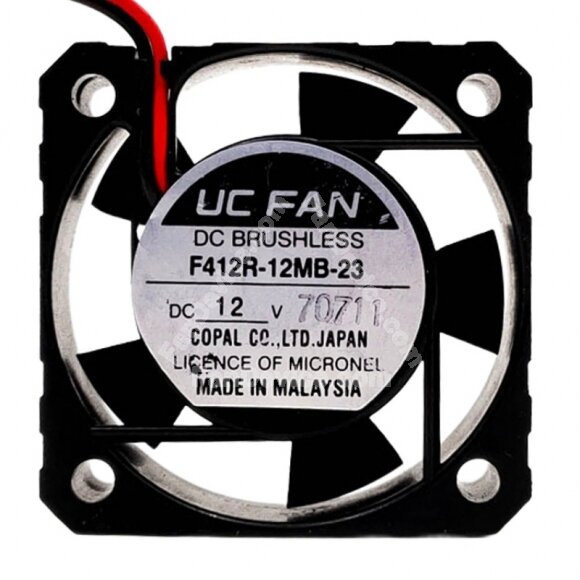 UC FAN F412R-12MB-23 12V 4012 DC Brushless Axial Cooling Fan