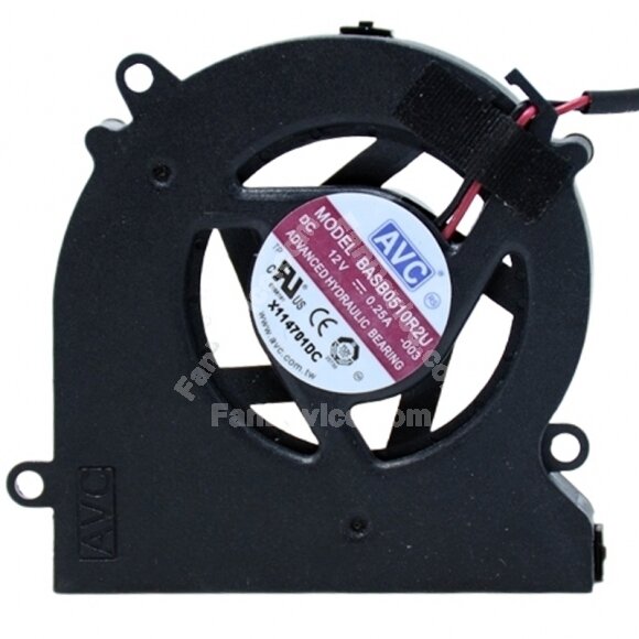 AVC BASB0510R2U DC 12V 0.25A Hydraulic Bearing Laptop Cooling Fan