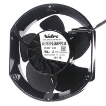 Nidec D1751P24B8PP338 DC 24V 3.4A 2 Wires Axial Cooling Fan