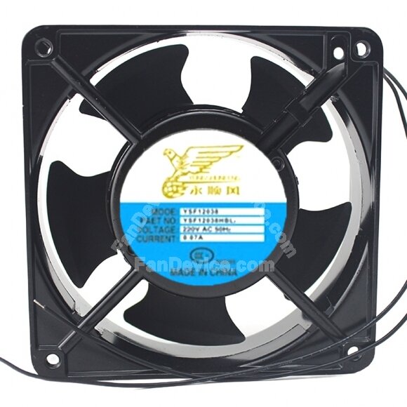 YSF12038HSL AC 220V 0.07A 12038 Axial Cooling Fan