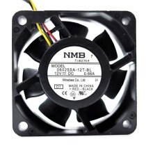 NMB 06025SA-12T-BL DC 12V 0.66A 6025 Axial Cooling Fan