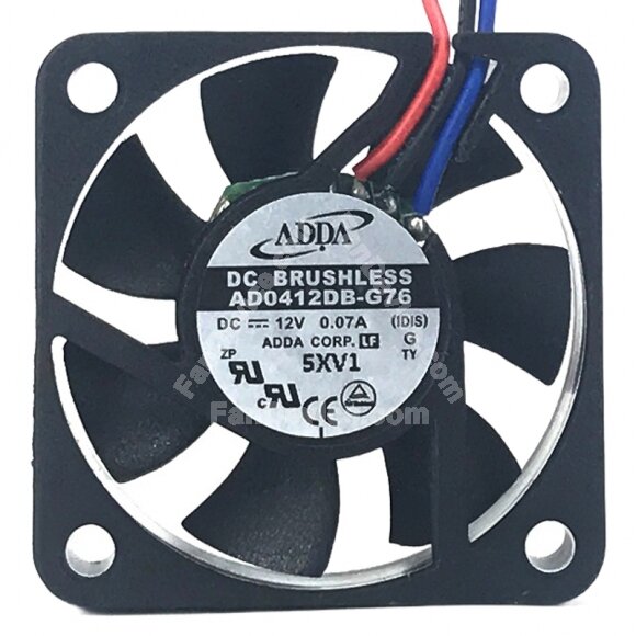 ADDA AD0412DB-G76 DC 12V 0.07A 4010 Brushless Axial Cooling Fan