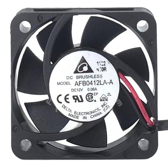 Delta AFB0412LA-A DC 12V 0.06A 4010 Brushless Axial Cooling Fan