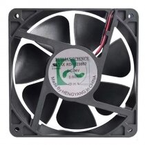 RUILIAN SCIENCE RDH1238B2 DC 24V 0.60A 2 Wires Axial Cooling Fan