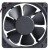 RUILIAN SCIENCE RDH1238B2 DC 24V 0.60A 2 Wires Axial Cooling Fan