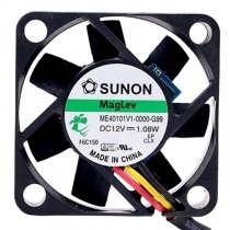 Sunon ME40101V1-0000-G99 DC 12V 1.08W 2 Wires / 3 Wires Axial Cooling Fan