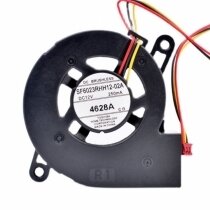 Toshiba SF6023RHH12-02A DC 12V 250mA 3 Wires Blower Cooling Fan