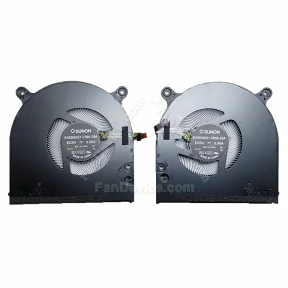 CPU & GPU Fan for Dell XPS 16 9640 EG50050S1-CN80-S9A EG50050S1-CN90-S9A