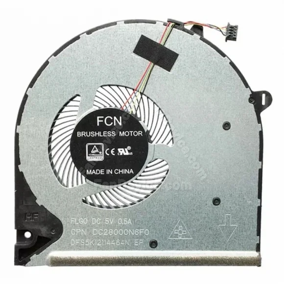 Cooling Fan for HP 15-DU 15-DY 15-DW TPN-C139 TPN-C151 L52034-001
