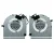 CPU & GPU Fan for MSI GE68 GP68H 15M1 15M2 PABD1A010SHR-N509 PABD1A010SHL-N510