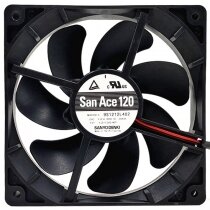 Sanyo Denki 9S1212L402 DC 12V 0.08A 2 Wires 12025 Axial Cooling Fan