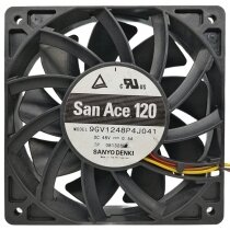 Sanyo Denki 9GV1248P4J041 DC 48V 0.5A 2 / 3 / 4 Wires 12025 Axial Fan