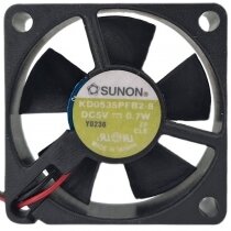 Sunon KD0535PFB2-8 DC 5V 0.7W 2 Wires 3510 Axial Cooling Fan