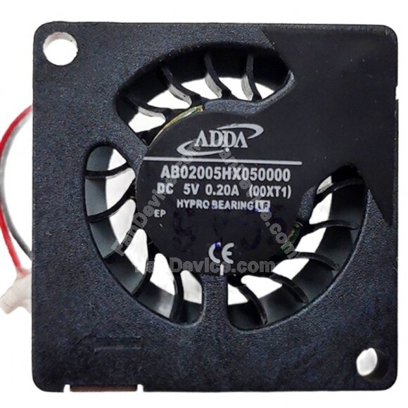 ADDA AB02005HX050000 DC 5V 0.20A 2 Wires HYPRO Bearing Blower Fan