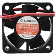 Sunon KDE1204PFS2-8 DC 12V 0.6W 2 Wires Cooling Fan