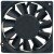 BeCool 12038BVM-M1R DC 12V 1.55A 4 Wires Ball Bearing PWM Axial Fan