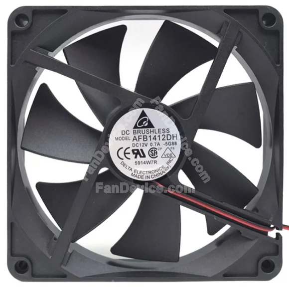 Delta AFB1412DH 12V 0.7A 14025 DC Brushless Axial Fan