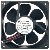 Delta DFB0812M 12V 0.10A 2 Wires DC Brushless Axial Fan