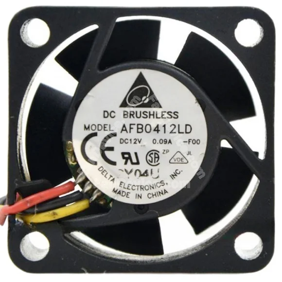 Delta AFB0412LD 12V 0.09A 2 / 3 Wires Brushless Axial Fan