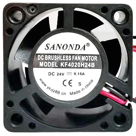 SANONDA KF4020H24B 24V 0.15A 2 Wires Brushless Cooling Fan
