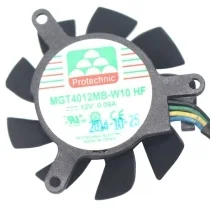 Protechnic MGT4012MB-W10 HF 12V 0.09A 4 Wires Axial Fan
