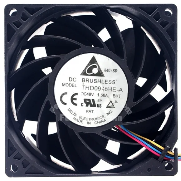 Delta THD0948HE-A 48V 1.50A 2 / 3 / 4 Wires Cooling Fan