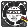 Sanyo 109P0412G3013 12V 0.31A 2 / 3 Wires Cooling Fan