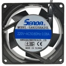 SEADA SA9225HA2SL 220V 0.08A 2 Wires Axial Cooling Fan