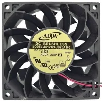 ADDA AS12024UB25A100 24V 0.84A 2 Wires Axial Cooling Fan