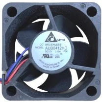 Delta AUB0412HD 12V 0.16A 2 / 3 Wires Axial Cooling Fan