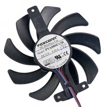 Foxconn PVA080E12R 12V 0.50A 4 Wires Axial Cooling Fan