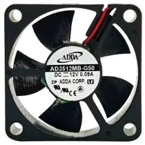 ADDA AD3512MB-G50 DC 12V 0.09A 2 Wires Axial Cooling Fan