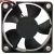 ADDA AD3512MB-G50 DC 12V 0.09A 2 Wires Axial Cooling Fan