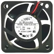 ADDA AD0412US-C50 12V 0.14A DC Brushless 2 Wires Axial Cooling Fan