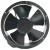 KAKU KA2206HA3 380V 0.12/0.10A 2 / 3 Wires Thermally Protected Cooling Fan