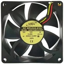 ADDA AD0812UB-A72GP 12V 0.40A DC Brushless 3 Wires Axial Cooling Fan