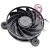 Nidec GW12E12MS1AZ-52Z32 DC 12V 0.33A 3 Wires Axial Cooling Fan