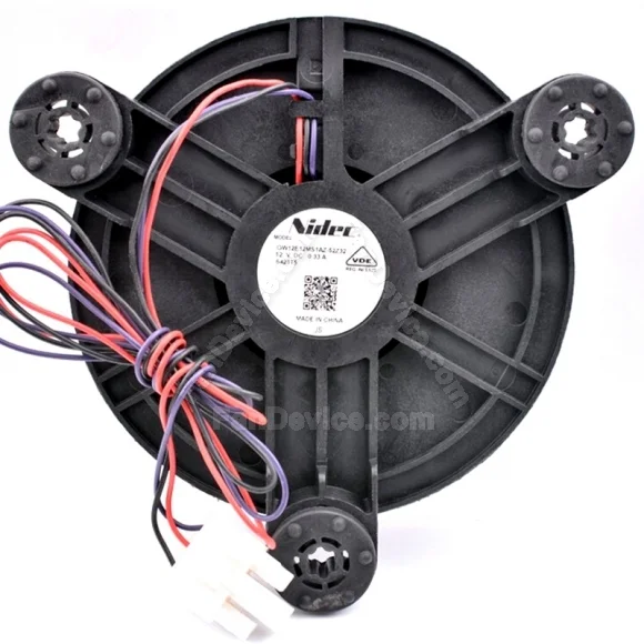 Nidec GW12E12MS1AZ-52Z32 DC 12V 0.33A 3 Wires Axial Cooling Fan