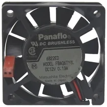Panaflo FBA06T12L 12V 0.13A DC Brushless 2 Wires Axial Cooling Fan