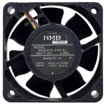 NMB 06025SS-24K-AL DC 24V 0.06A 3 Wires Axial Cooling Fan