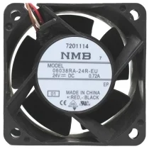 NMB 06038RA-24R-EU DC 24V 0.72A 4 Wires Axial Cooling Fan