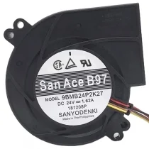 Sanyo 9BMB24P2K27 24V 1.62A 4 Wires PWM Blower Cooling Fan