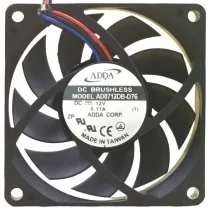 ADDA AD0712DB-D76 12V 0.11A DC Brushless 3 Wires Axial Cooling Fan