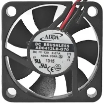 ADDA A00412LB-G70 12V 0.07A DC Brushless 2 Wires Axial Cooling Fan