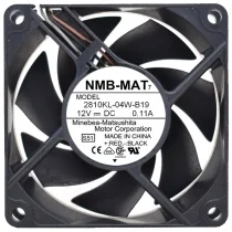 NMB-MAT 2810KL-04W-B19 DC 12V 0.11A 3 Wires Axial Cooling Fan